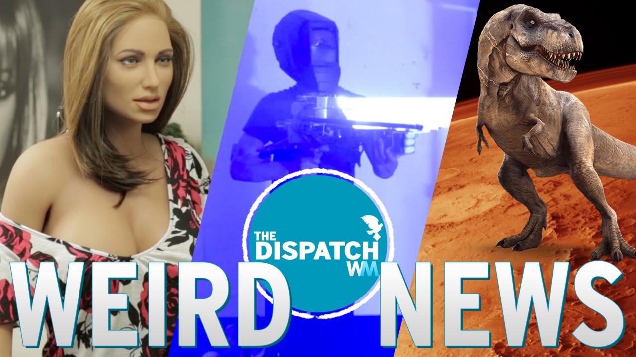 Sex Doll Romance, DIY Death Ray & Dinos on Mars: The Dispatch #30 |  Articles on WatchMojo.com