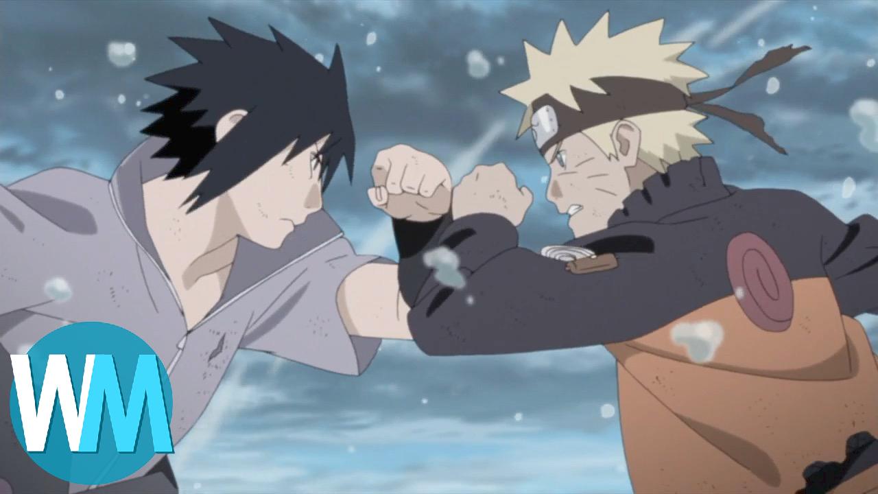 Top 10 Naruto Shippuden Fight Scenes Watchmojo Com