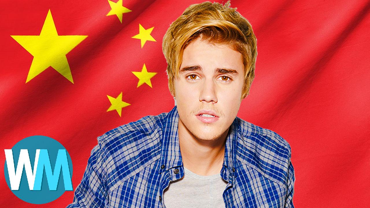 Why are celebs banned from china