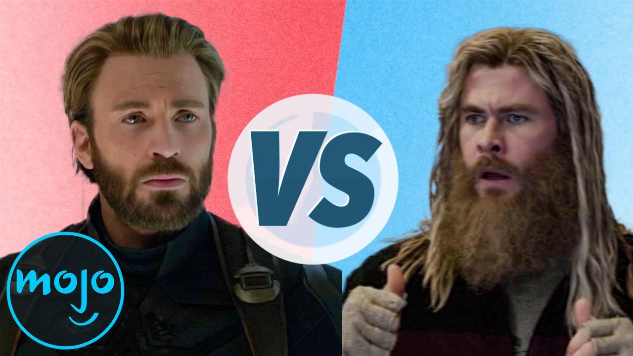 Avengers Infinity War Vs Avengers Endgame Watchmojocom