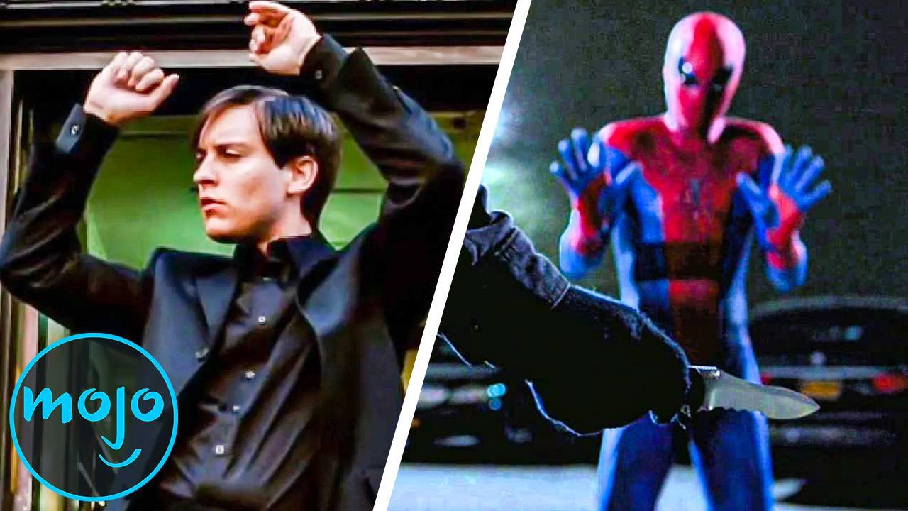 tobey maguire peter parker funny