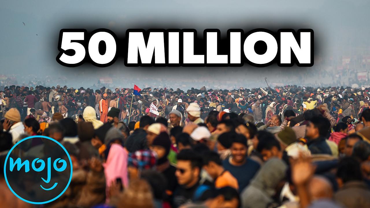 Top 10 Largest Crowds Ever Caught On Camera Articles On