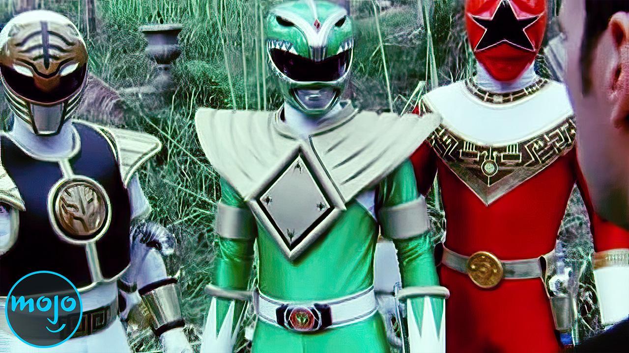 Green Ranger from the Mighty Morphin Power Rangers capture…