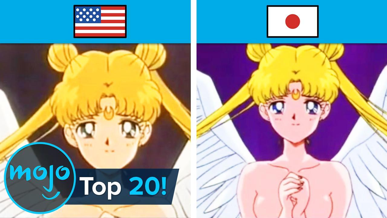 Sailor Moon Crystal shots compared to the manga, the similarities